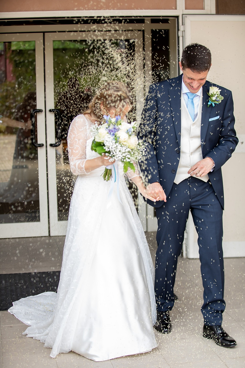 Federica e Brad il giorno del loro matrimonio - Gioventù Domenicana