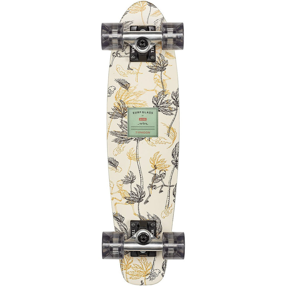 Miniature : GLOBE CRUISERBOARD SURF GLASS - TYPHOON