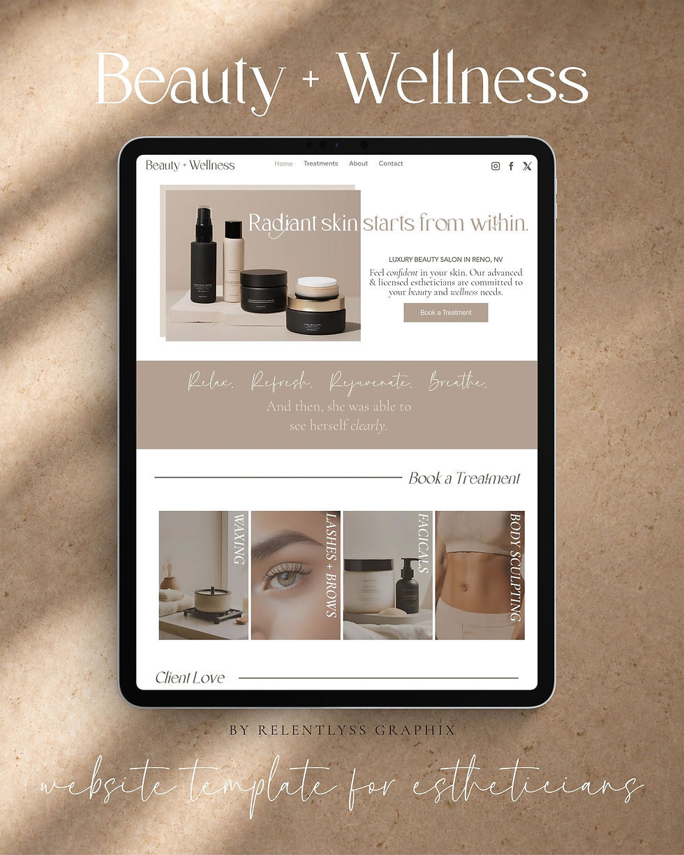 Beauty + Wellness Cover Image