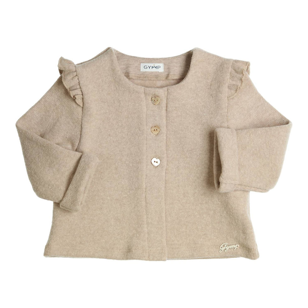 Gymp maglia felpa cardigan bottoni  bambina Mädchen Strickjacke