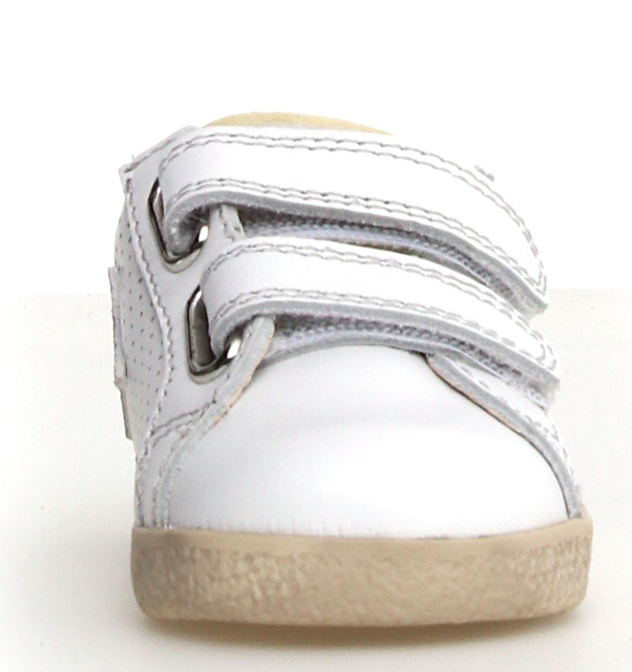Miniatura: Falcotto Alnoite scarpe bambina pelle doppio velcro Kinderschuhe sneakers