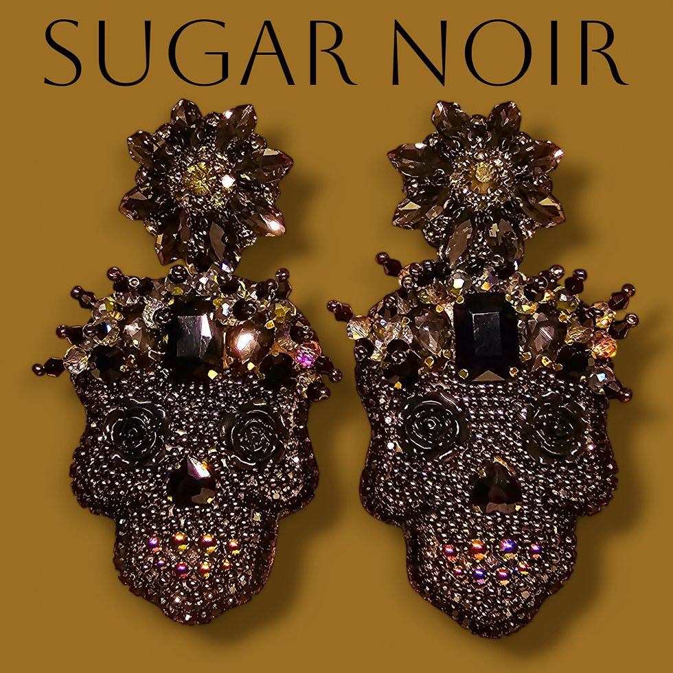 Thumbnail: Sugar Skull Earrings - Fall Collection 2025