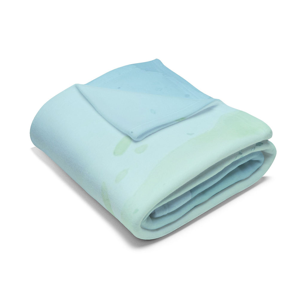 Thumbnail: Sensitive Soul Arctic Fleece Blanket - Your Sensitivity Is Your Strength