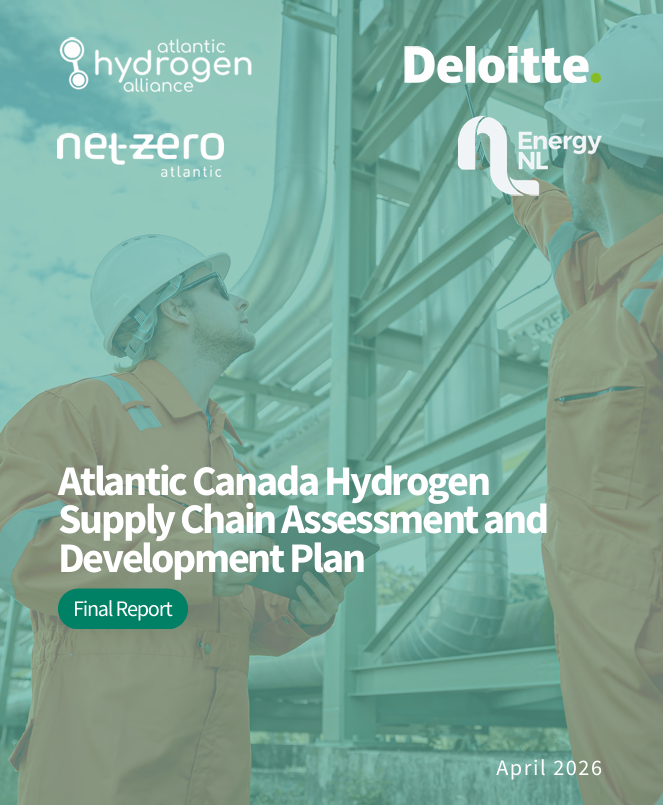 Atlantic Canada Hydrogen Supply Chain Assessment and Development Plan Cover