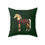 Thumbnail: Vintage Palomino with plaid blanket Horse Pillow