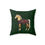 Thumbnail: Vintage Palomino with plaid blanket Horse Pillow