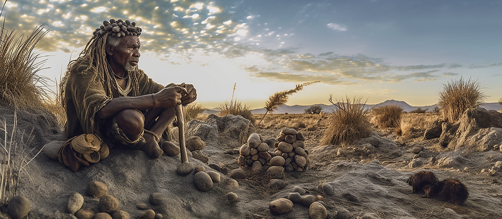 RichardMM_ancient_hunter-gatherer_homonids_on_african_plains_Ph_f9c44506-764d-4d3c-9655-32