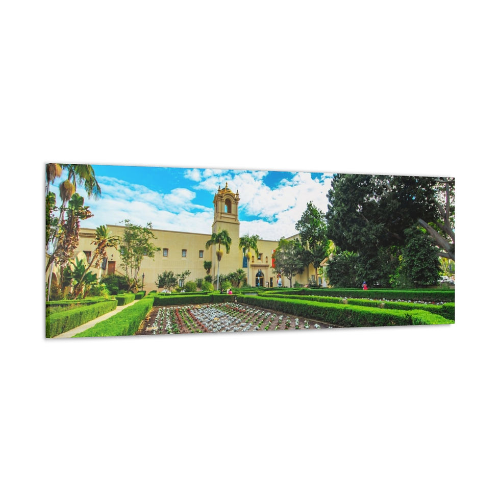 Thumbnail: Balboa Park California USA Beautiful Landscape Photograph Canvas Gallery Wraps