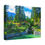 Thumbnail: Banff Garden Beautiful Colorful Landscape Photograph Canvas Gallery Wraps
