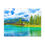 Thumbnail: Banff Bow River Beautiful Colorful Landscape Photograph Canvas Gallery Wraps