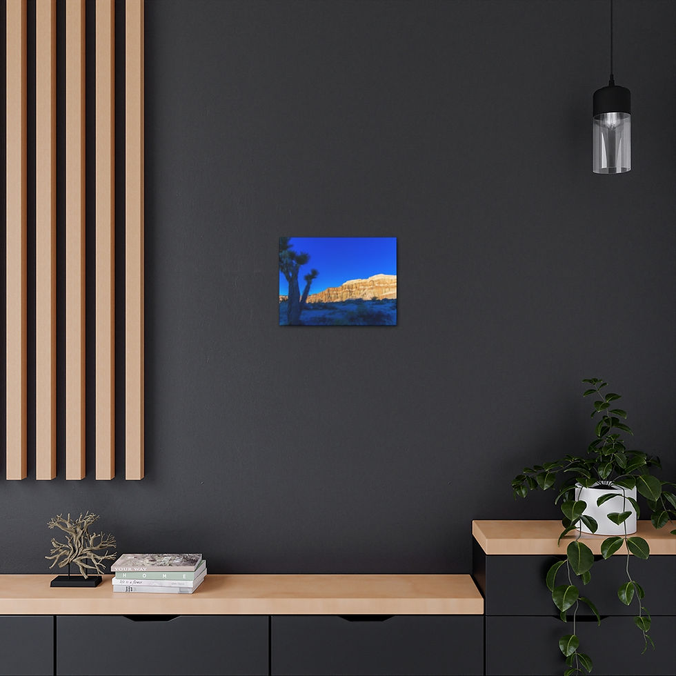 Thumbnail: Red Rock Canyon State Park California Landscape Photograph Canvas Gallery Wraps