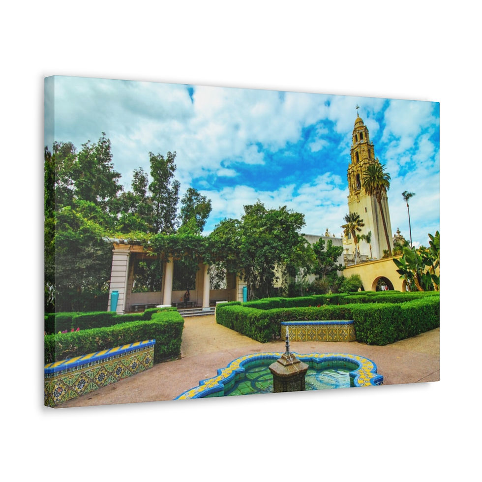 Thumbnail: Balboa Park San Diego California Landscape Photograph Canvas Gallery Wraps