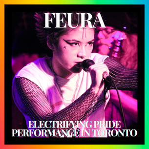 Unleashing Punk Fury: Feura's Electrifying Performance at Toronto's Bovine Sex Club