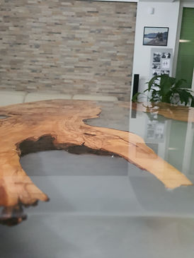 Glazed Olive Table