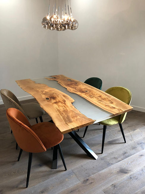 Glazed Olive Table