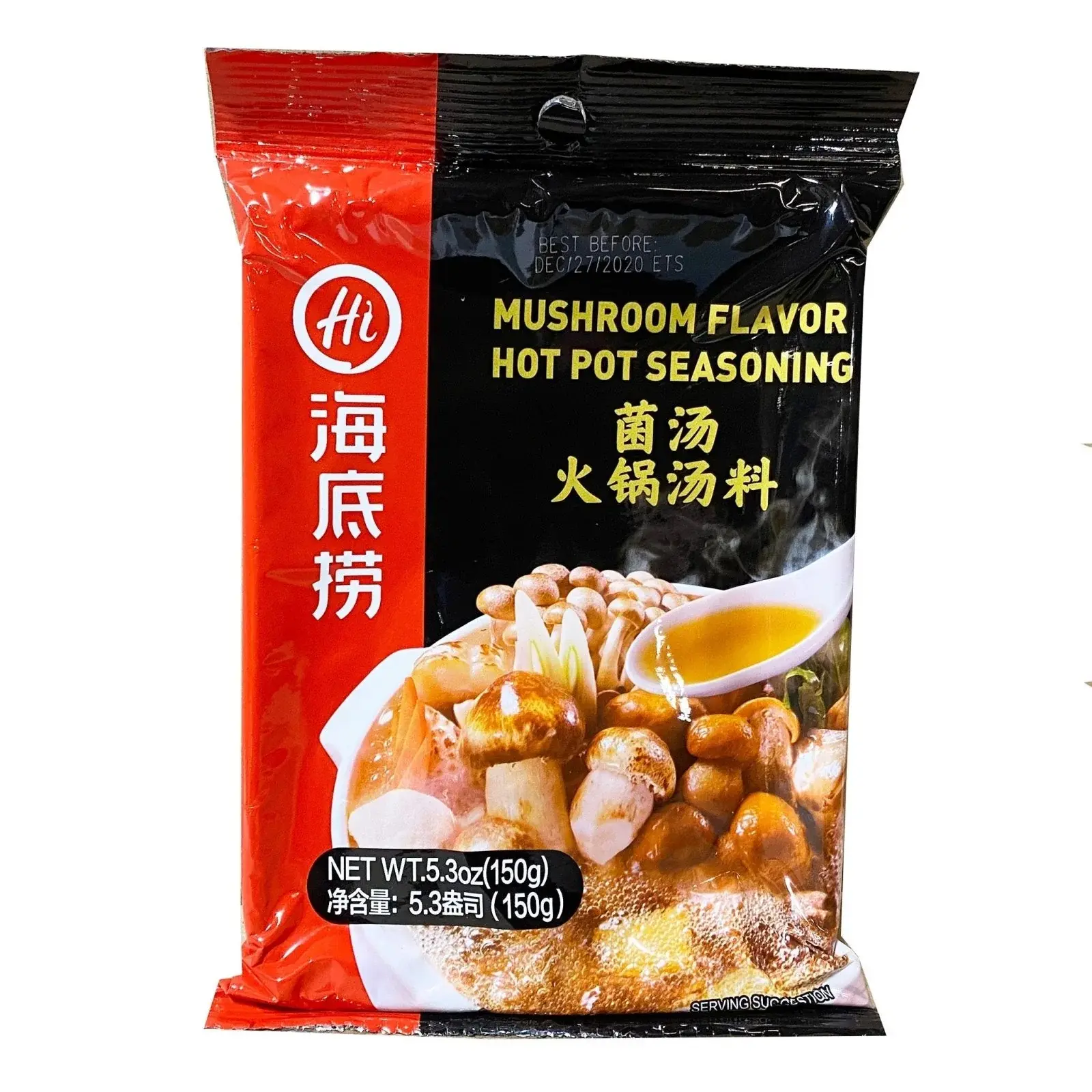 HAIDILAO Gewürzungmischung für Hot Pot mit Pilzgeschmack 150g