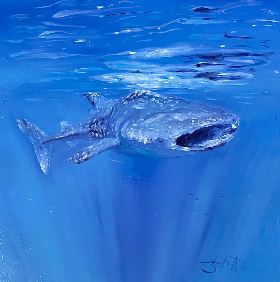 WARMING UP - jo meredith art