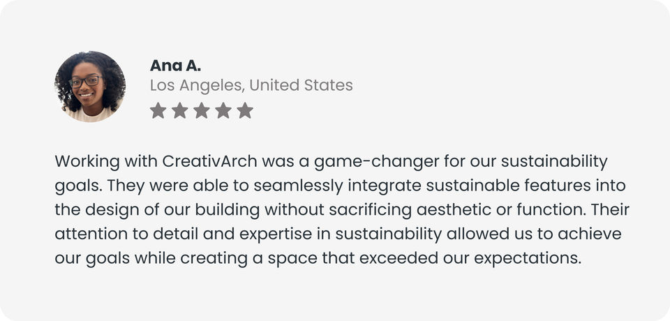 Testimonial - CreativArch