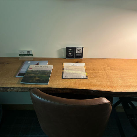 In Room Collateral Updated at Bandon Dunes