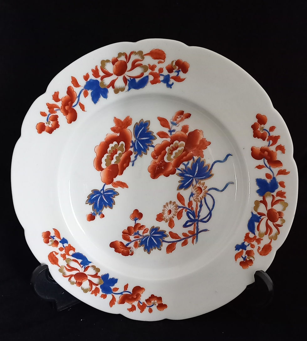 Assiette Chamberlain Royal China n°154