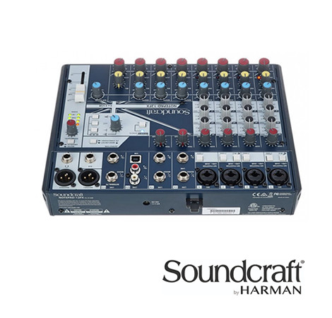 Consola Soundcraft Notepad 12FX con interfaz | Promusicaonline