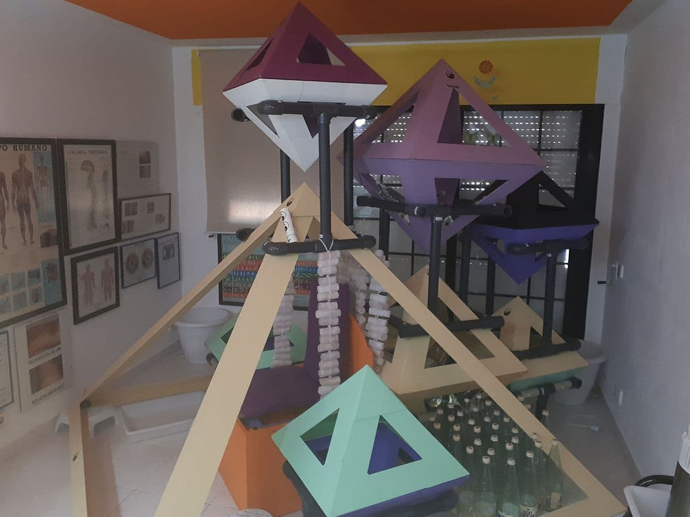Pyramids aluminum