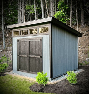 10x10 Modern Style Shed
