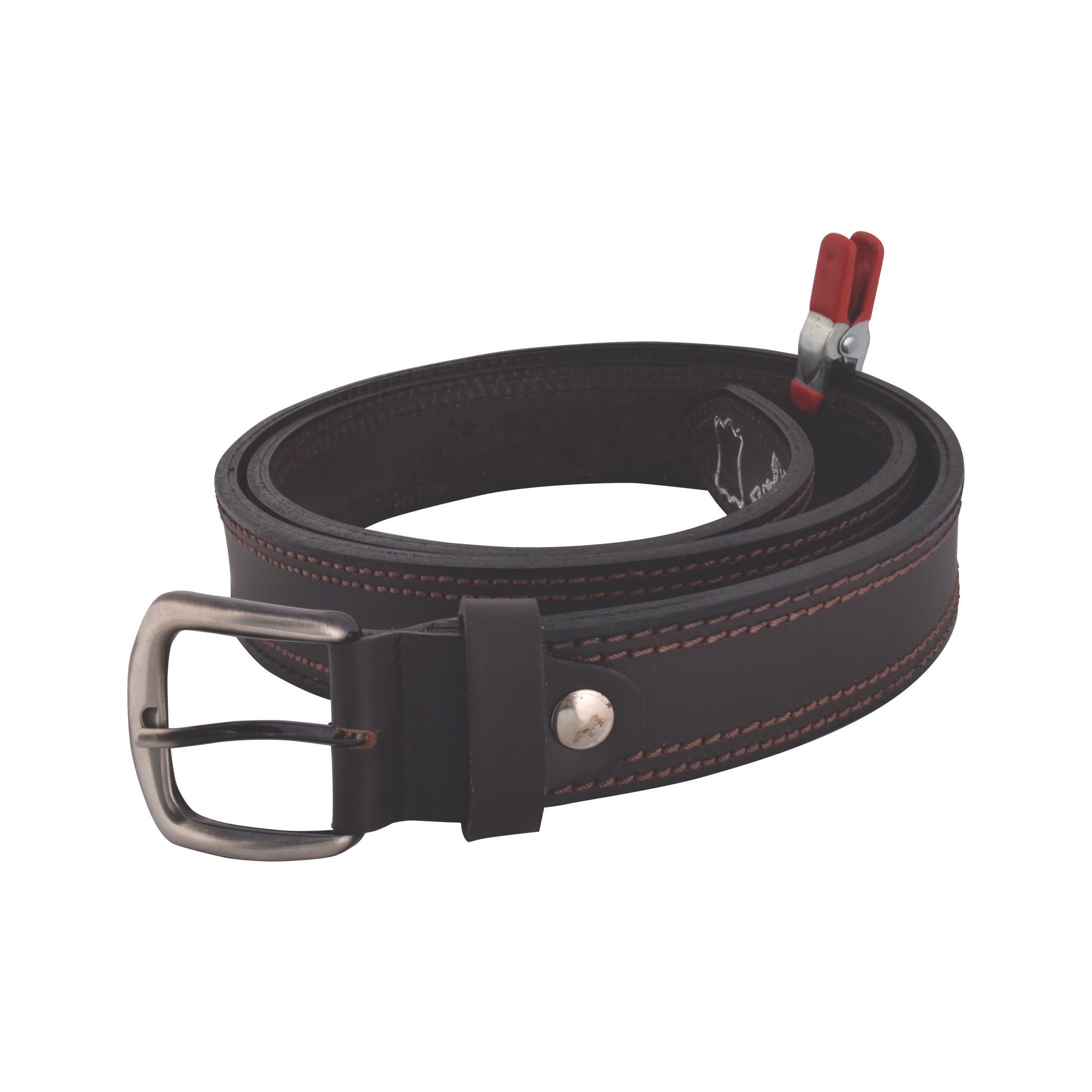 חגורת עור כפולה לנשק 1/12