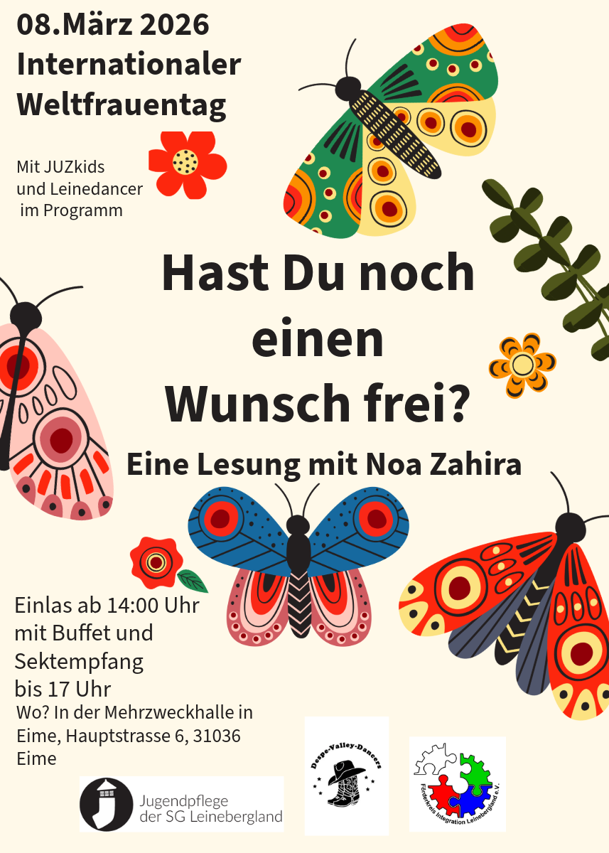 Einladung zum Internationalen Weltfrauentag am 8. März 2026