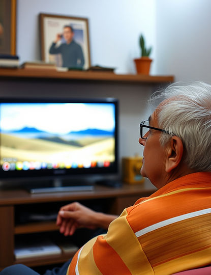 Mexican senior watching tv .jpg
