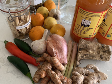 Fire cider tonic ingredients