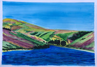 Watercolour, A3 landscape