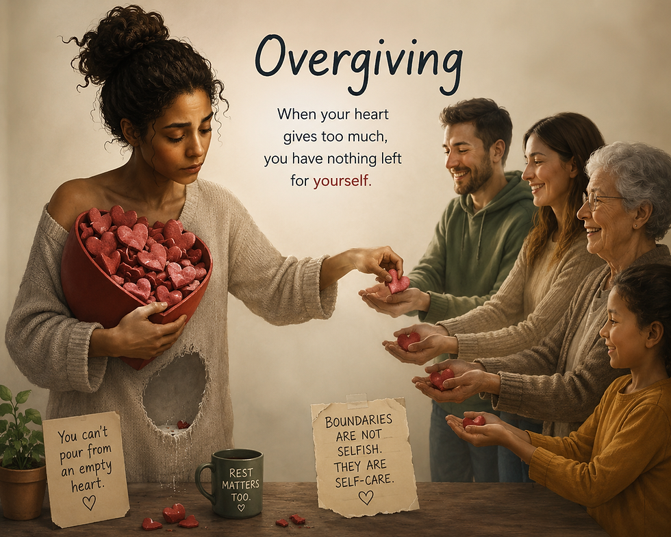 Overgiving: The Comfort of Being Needed