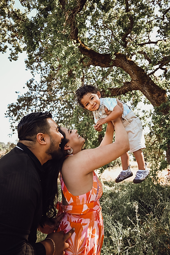 Family Photoshoot in Napa Alston Park