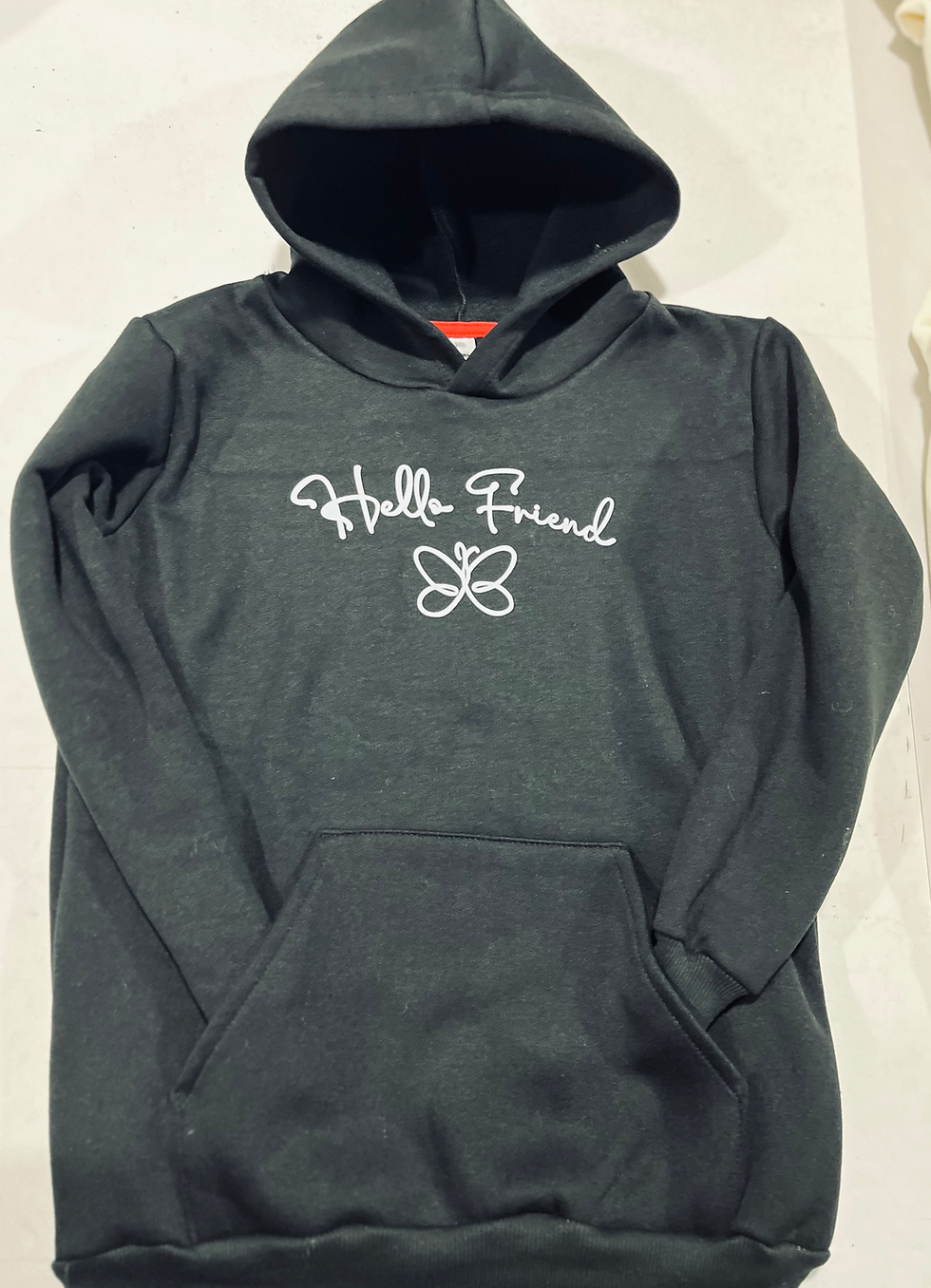 Miniatura: Buzo OverSize Hello Friend 🦋