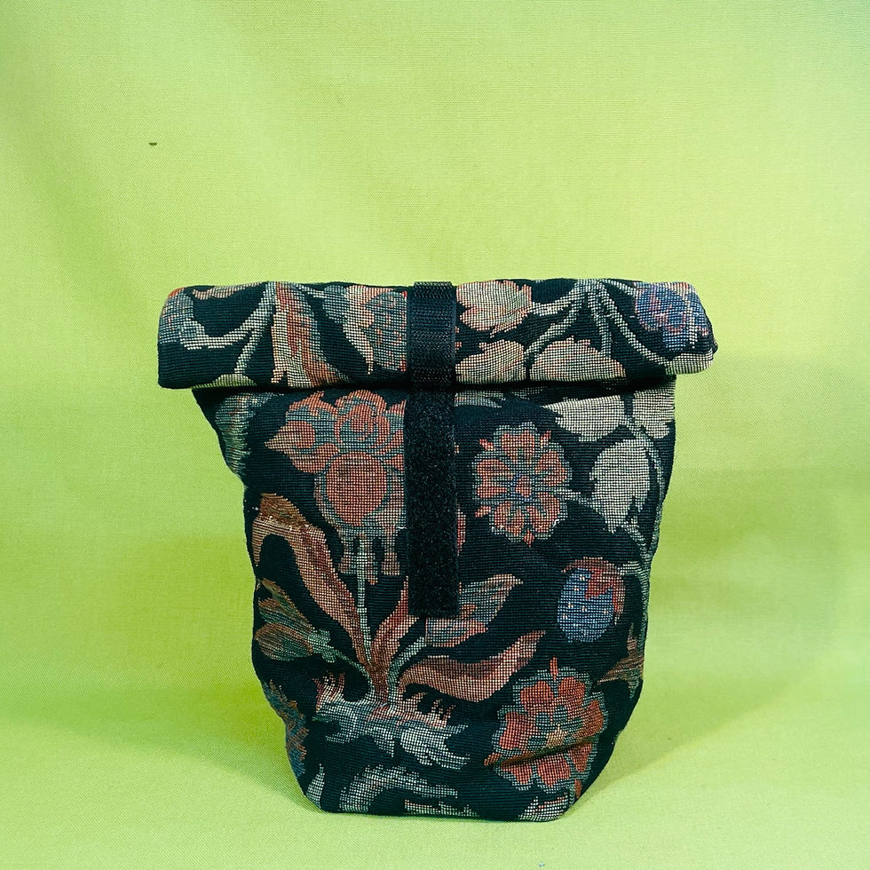 Miniaturbild: Rolltasche «Barockblumen» Gross