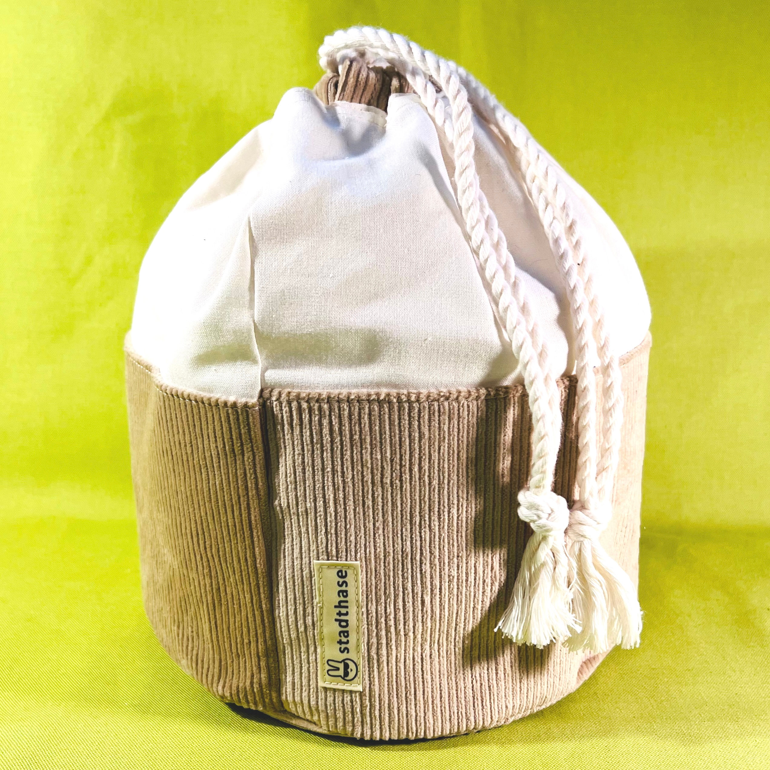 Brot- und Kartoffelkorb Gross, beige