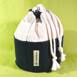 Kartoffelkörbchen dunkelgrau