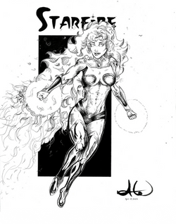 Starfire Ink Drawing