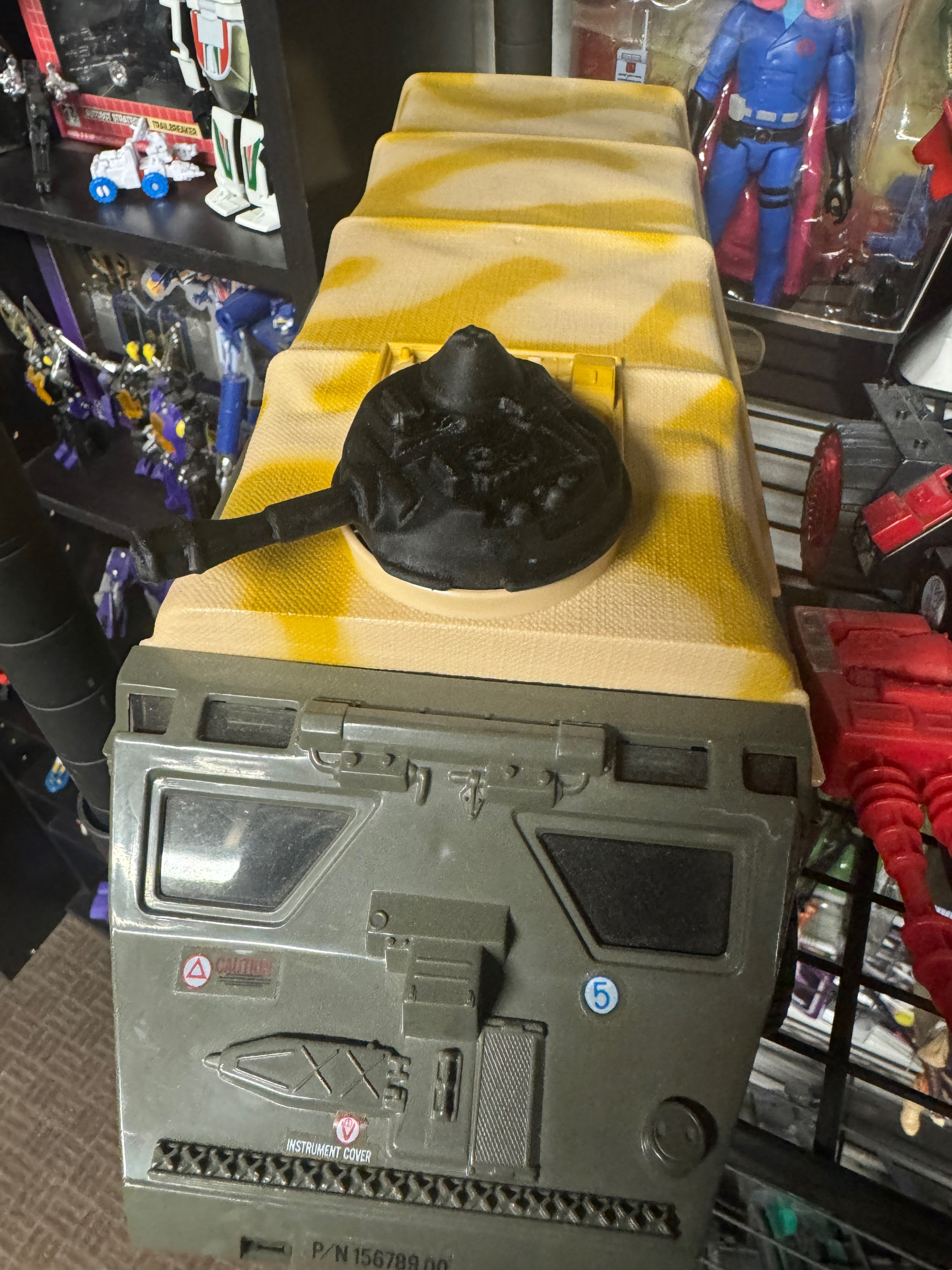 G.I. Joe ARAH APC Top Turret - Replacement Resin 3D Printed