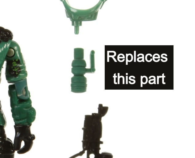 Thumbnail: G.I. Joe ARAH 1989 Night Viper Scope Replacement Resin 3D Printed