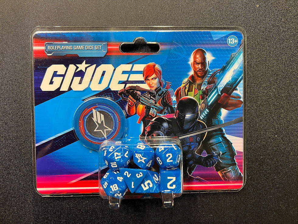 Thumbnail: G.I. Joe ARAH RPG Game Master Kit w/digital copy, Screen, Mission, Dice and Bag