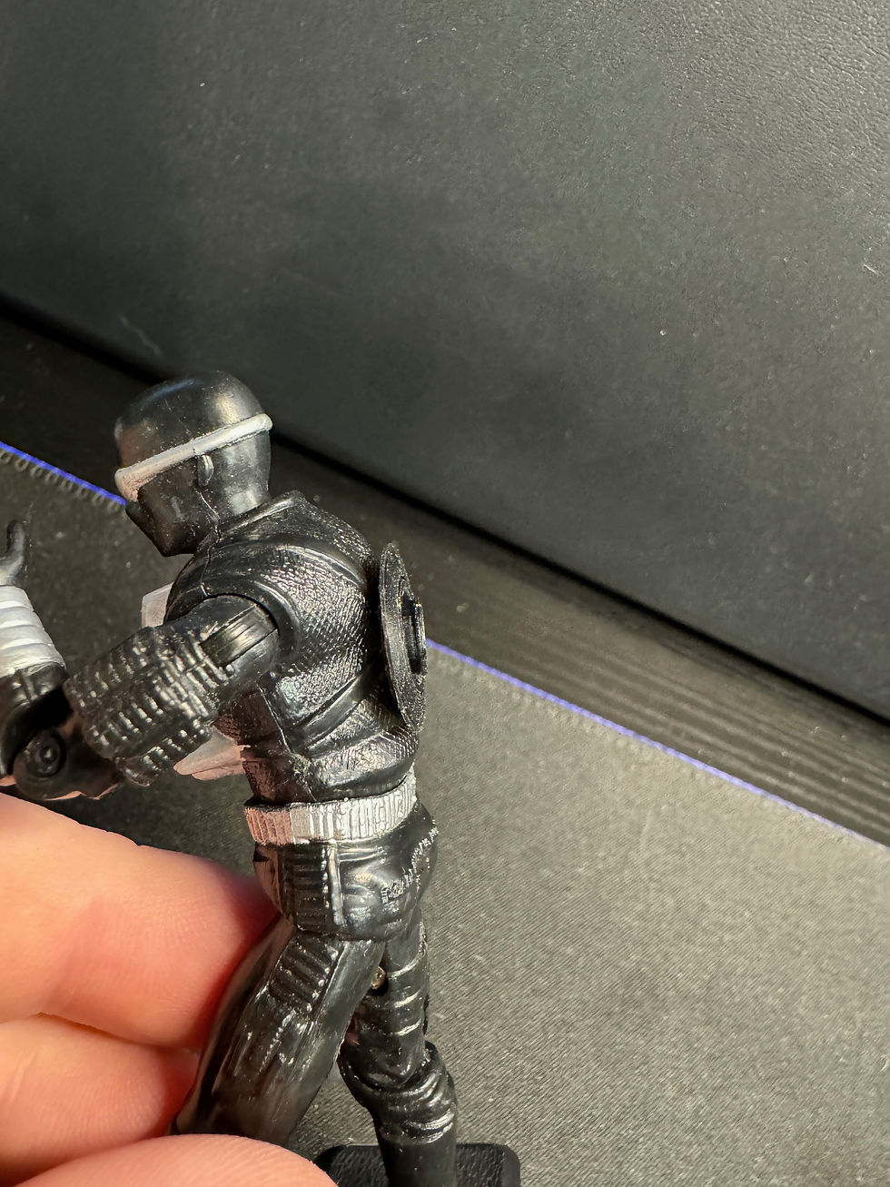 Thumbnail: TRON IDENTITY disk 1/12th and 1/18th GI Joe Classified ARAH Resin 3D Print