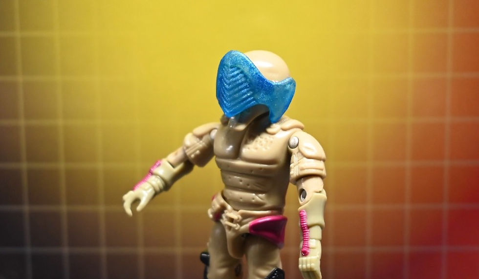 G.I. Joe ARAH Nullifier Face Shield - Replacement Resin 3D Printed