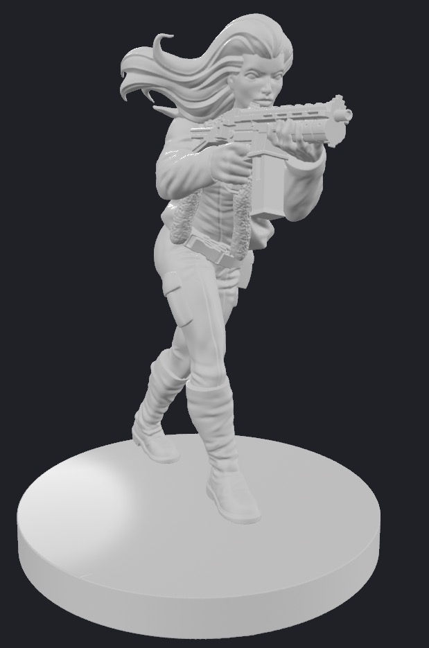 Thumbnail: GI Joe RISK Special Missions Renegade Kickstarter Figures (12) STL (3D) files