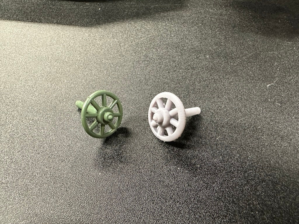 GI Joe ARAH USS FLAGG Purge Valve 3D Printed Resin Replacement