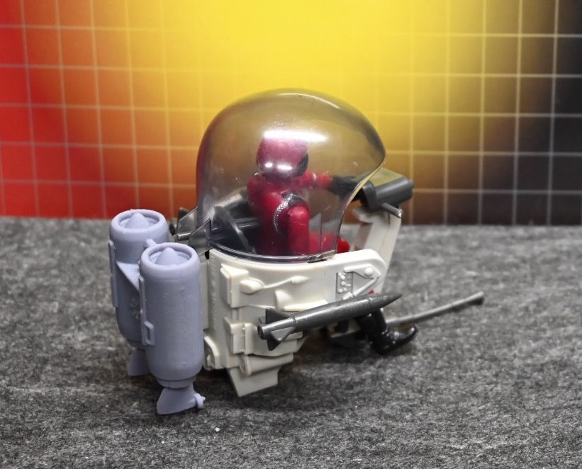 Thumbnail: G.I. Joe ARAH Cobra Trouble Bubble Various Parts Replacement Resin 3D Printed