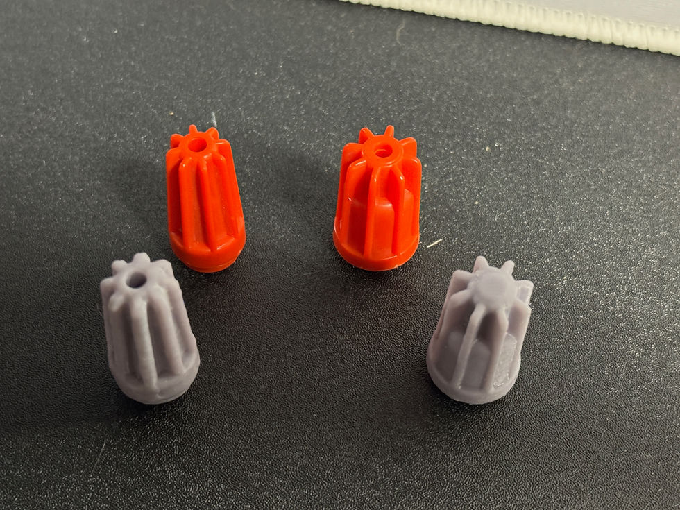 Thumbnail: GI Joe ARAH Cobra Terror Drome Turret Blaster Caps 3D Resin Replacement