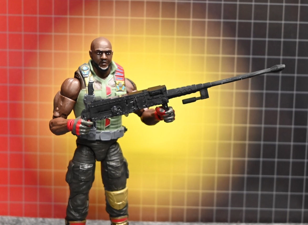 G.I. Joe ARAH Classified Ma Deuce Roadblock Resin 3D