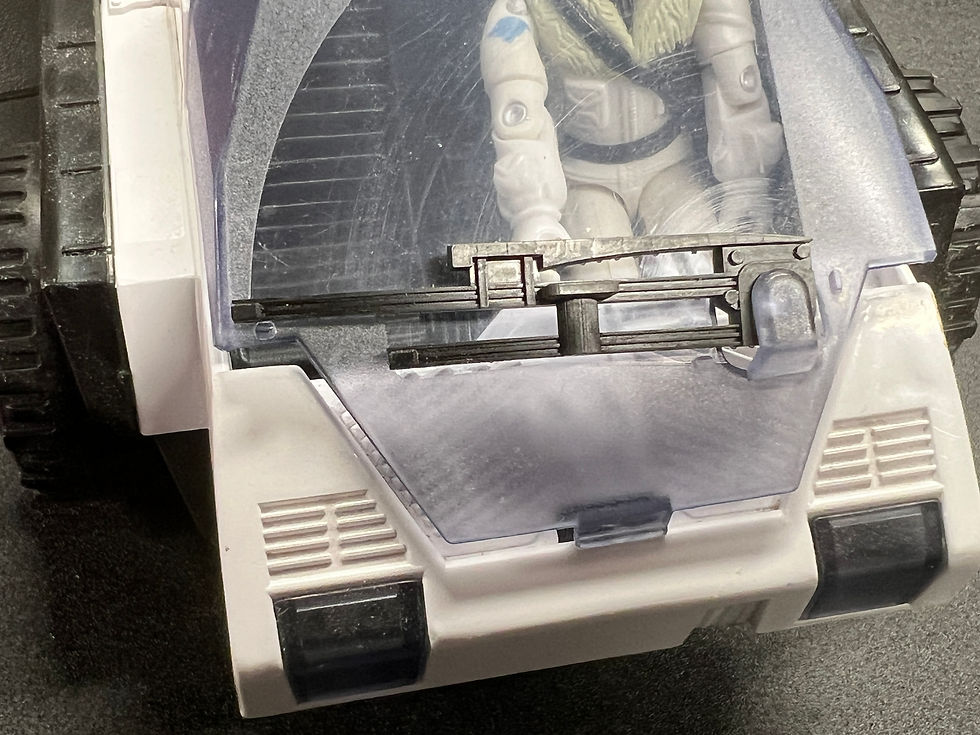 Thumbnail: G.I. Joe ARAH Snow Cat Wiper Blade - Replacement Resin 3D Printed